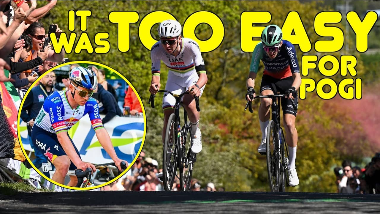 Their AWFUL Tactics HELPED Pogačar Win LBL