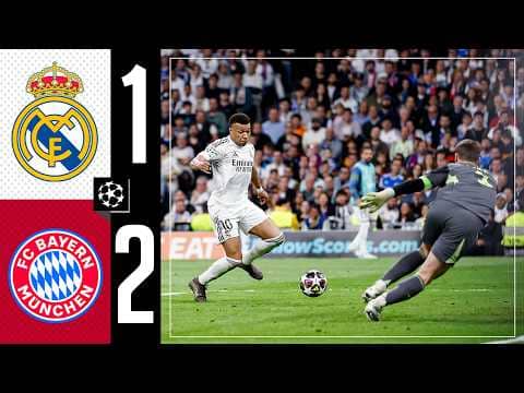 HIGHLIGHTS | Real Madrid 1-2 Bayern Munich | Champions League