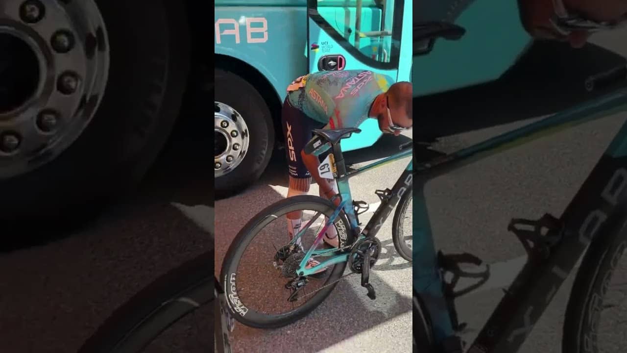 After a crash on Stage 1 of the Tour de France, XDS Astana are ready to fight back on Stage 2! 👏