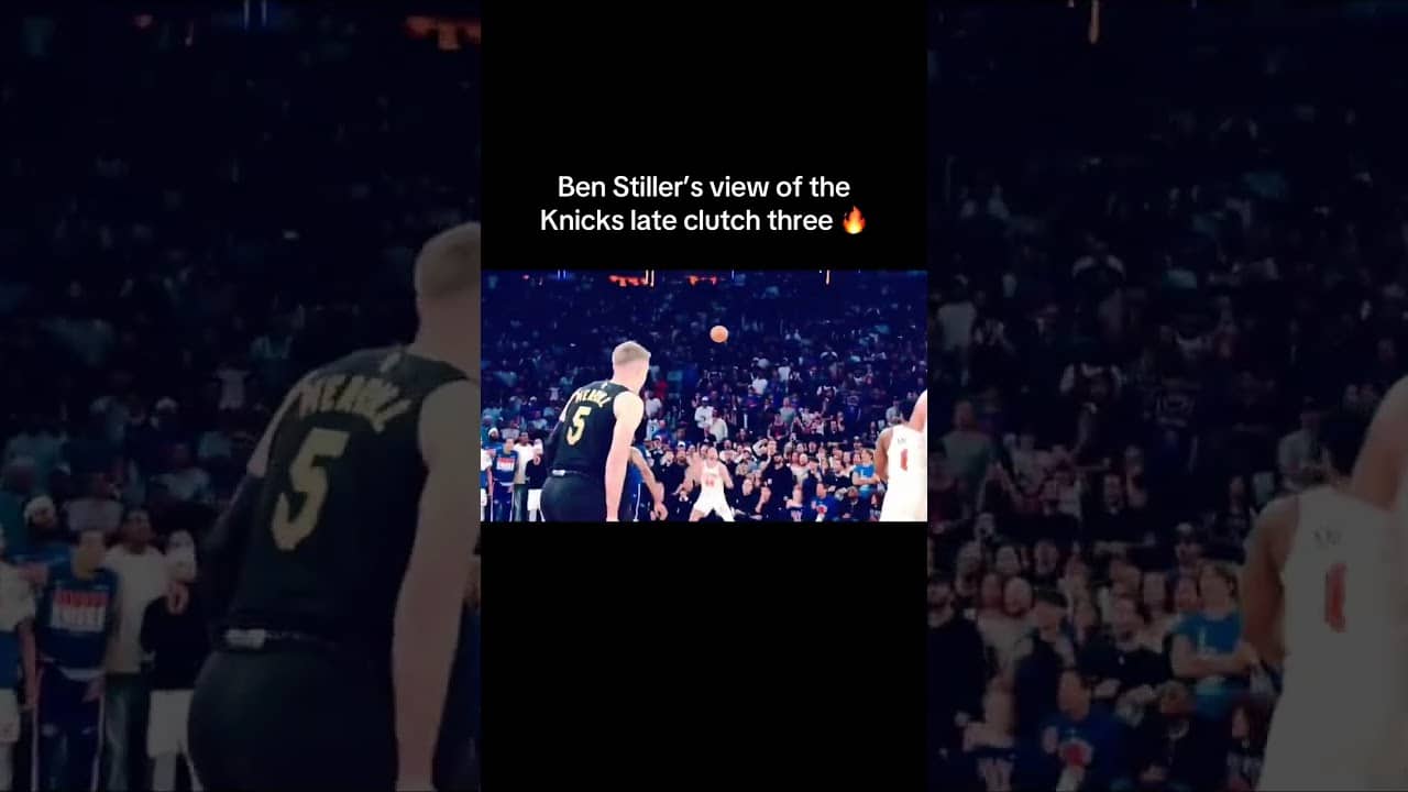 What a view 🔥 (via @BenStiller/X)