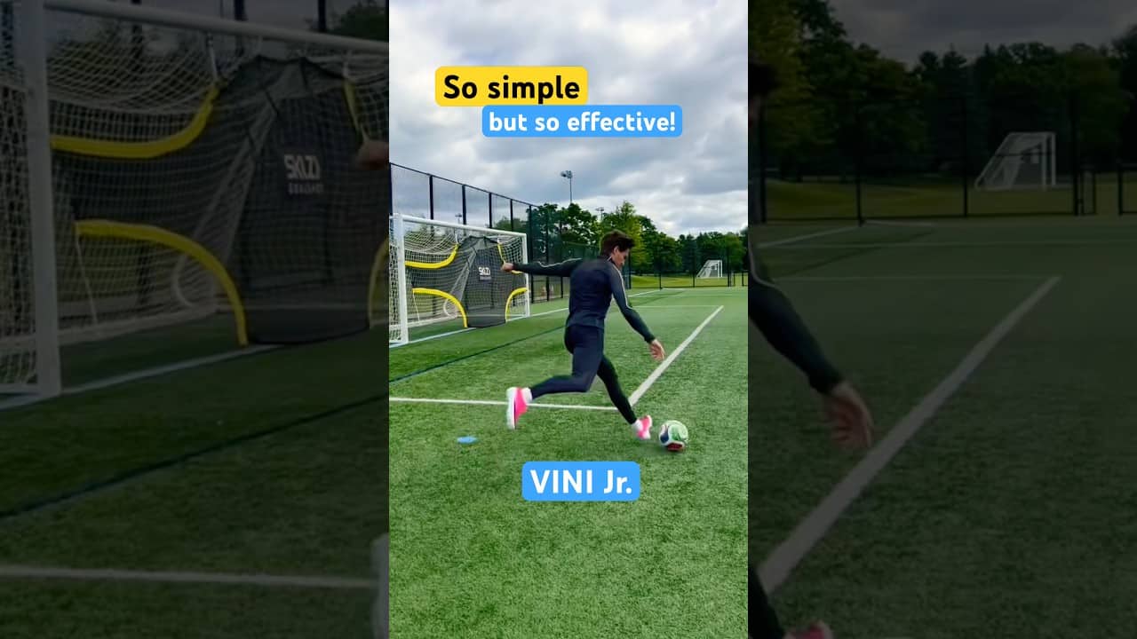 How to score like Vini Jr. did vs Morocco