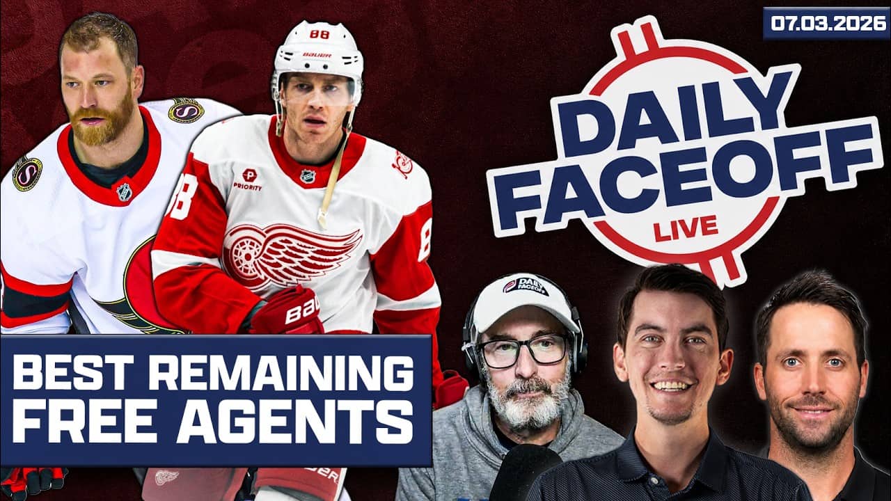 Best Remaining NHL Free Agents + Steve Peters On The Early Summer Madness | Daily Faceoff Live