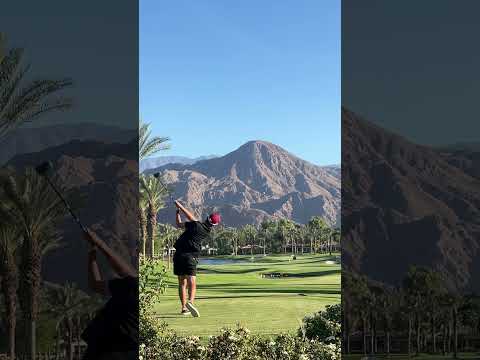 Name a more picturesque tee shot… I’ll wait #golf #shorts #mountains #golfcourse
