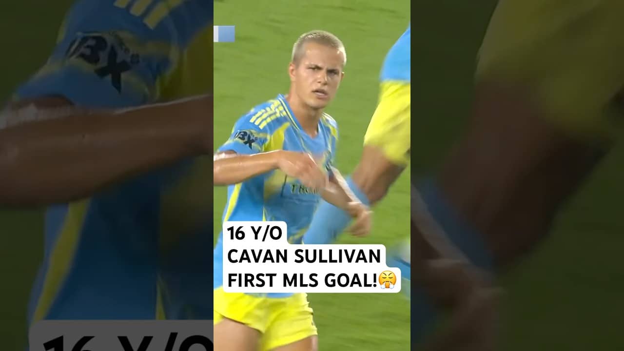 16-Year-Old Cavan Sullivan BAGS FIRST MLS Goal!!