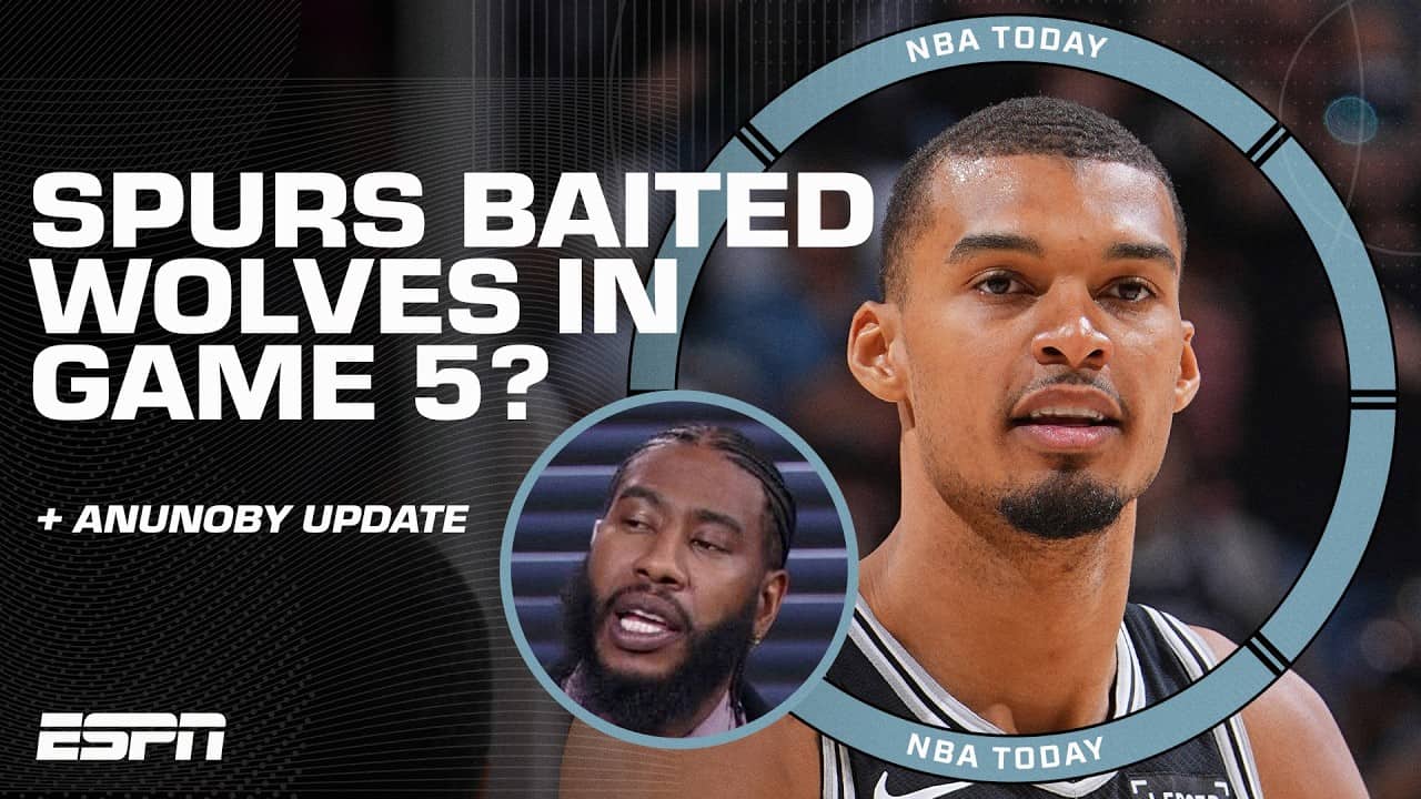 The Spurs gave the Wolves BAIT? 👀 Iman Shumpert on the Spurs’ ‘AVALANCHE’ in Game 5 | NBA Today
