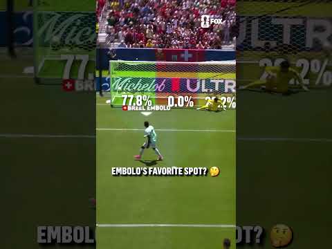 Cool, calm, and composed from Breel Embolo 🇨🇭