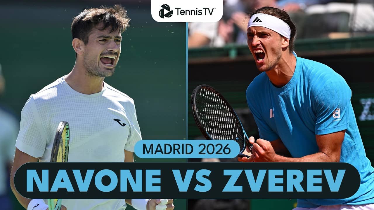 Alexander Zverev Battles Mariano Navone 🔥 | Madrid 2026 Highlights