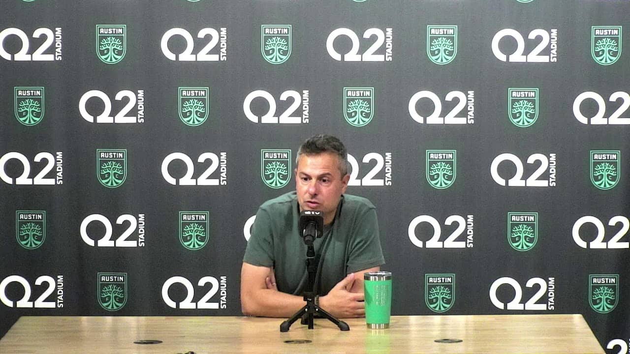 Austin FC Post-Match Press Conference: April 11, 2026