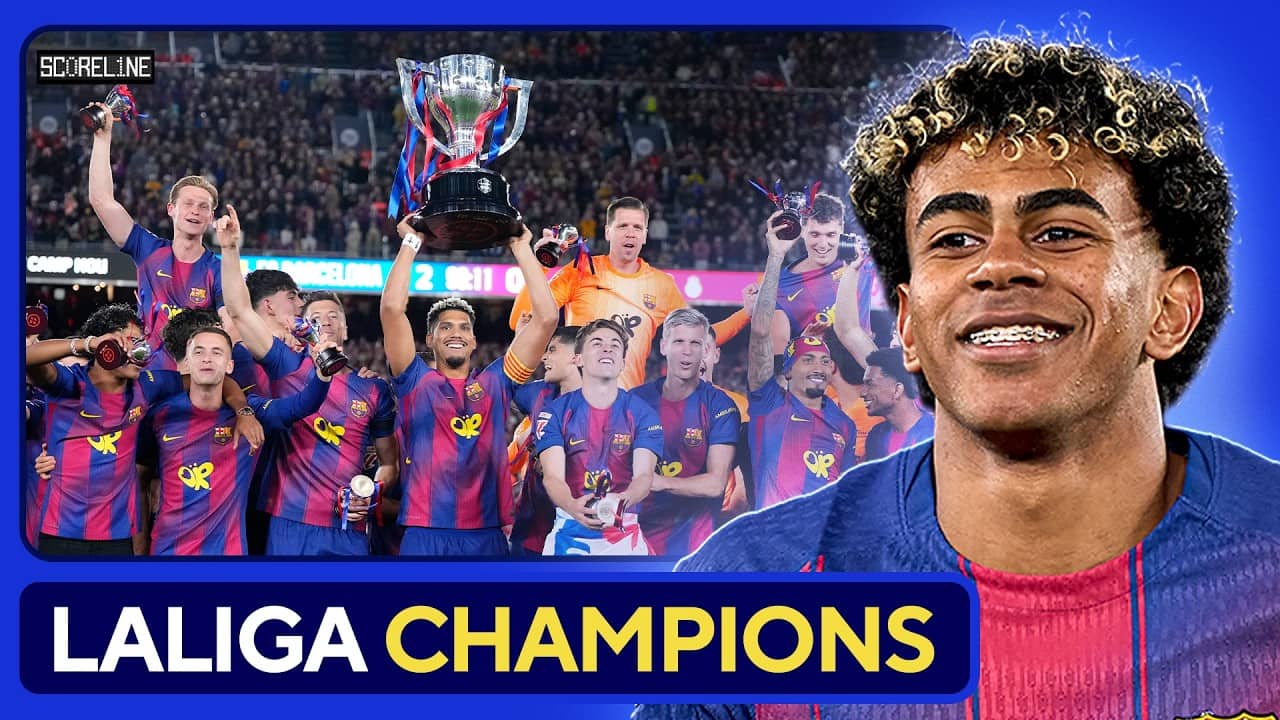 Barcelona crowned LaLiga CHAMPIONS after El Clásico win over Real Madrid
