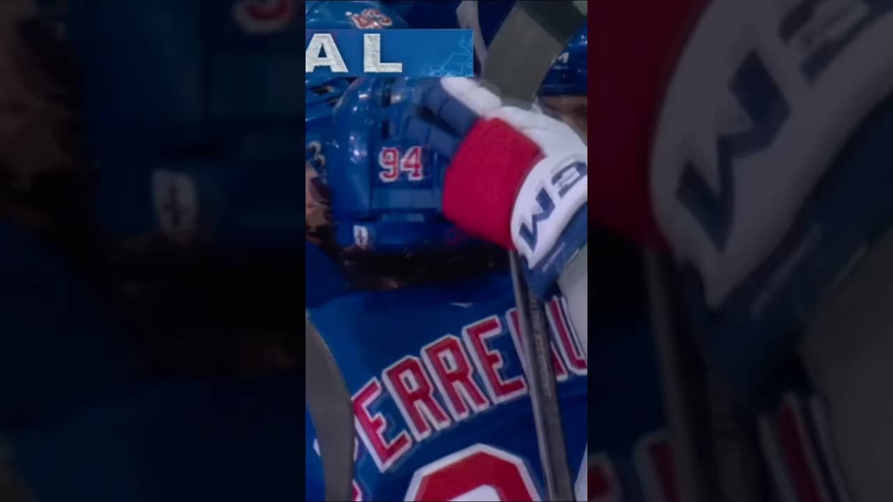 JONNY ➡️ GABE = 🚨 #nyr #goal #hockey #nhl