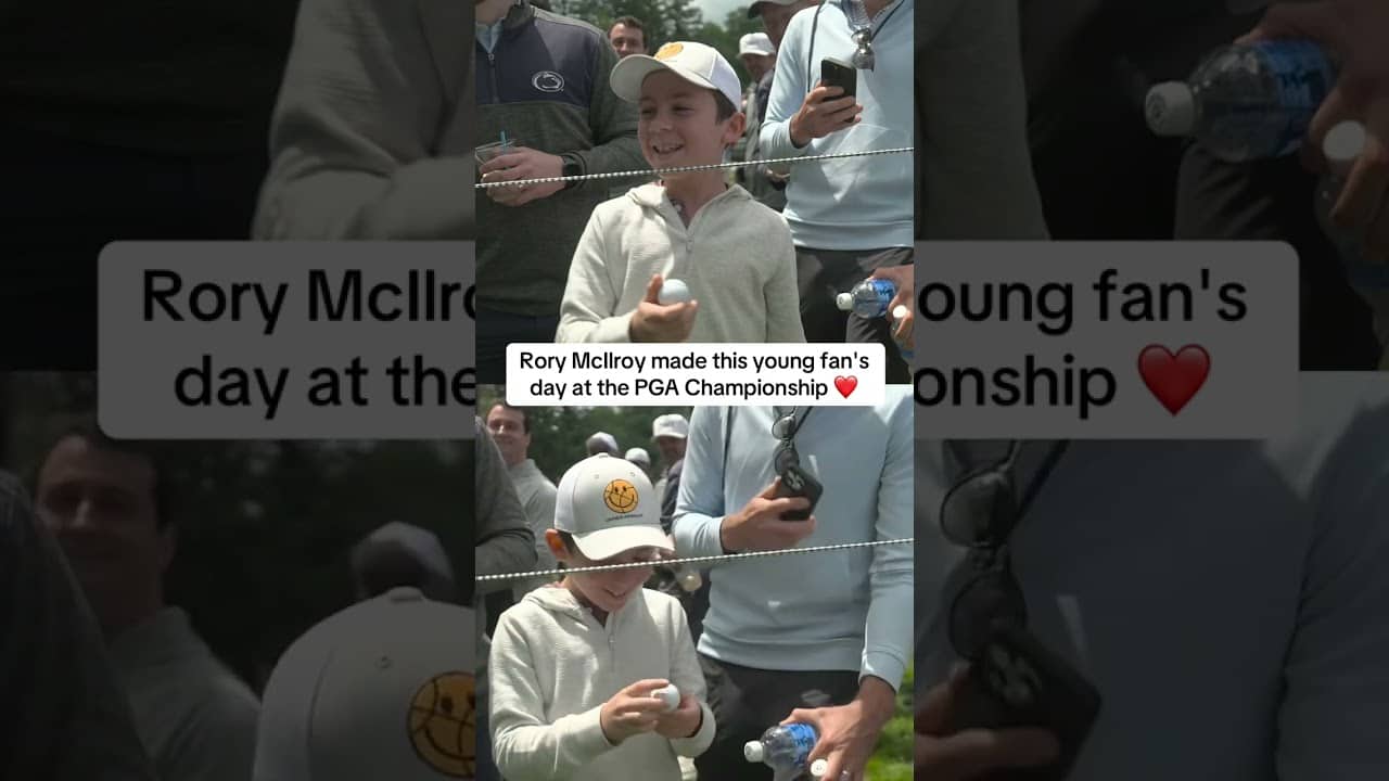 A memory for life at the PGA Championship 🙌