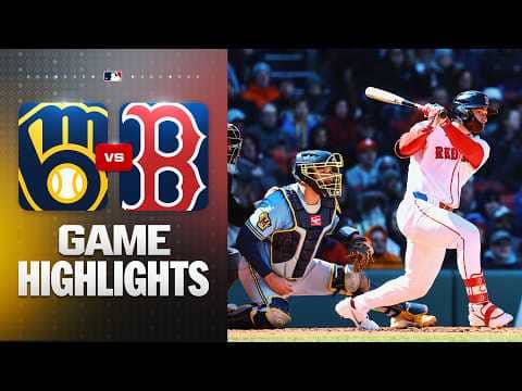 Brewers vs. Red Sox Game Highlights (4/8/26) | MLB Highlights