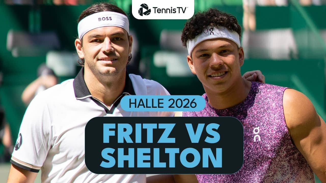 Entertaining Ben Shelton vs Taylor Fritz | Halle 2026 Highlights