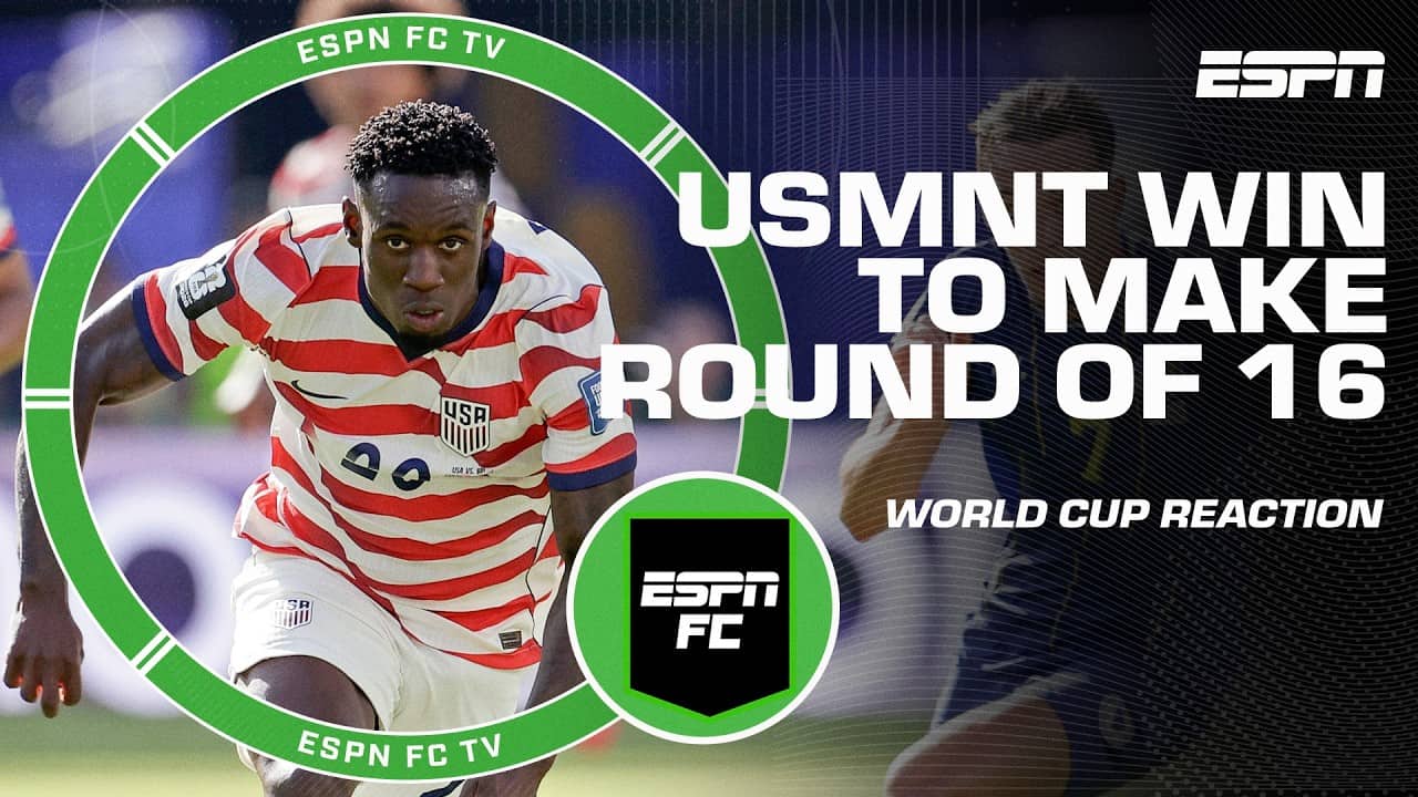 FULL REACTION to USMNT advancing to World Cup Round of 16 | ESPN FC