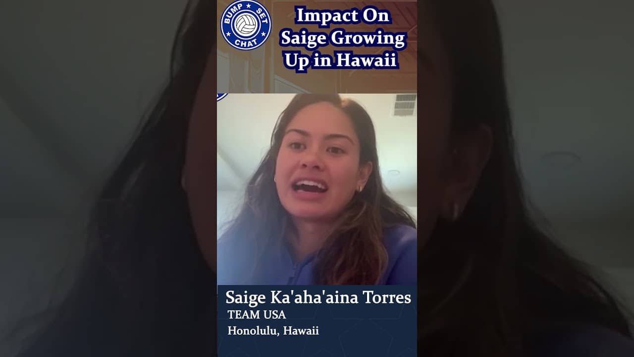 Impact of growing up in Hawaii and now playing volleyball for TEAM USA