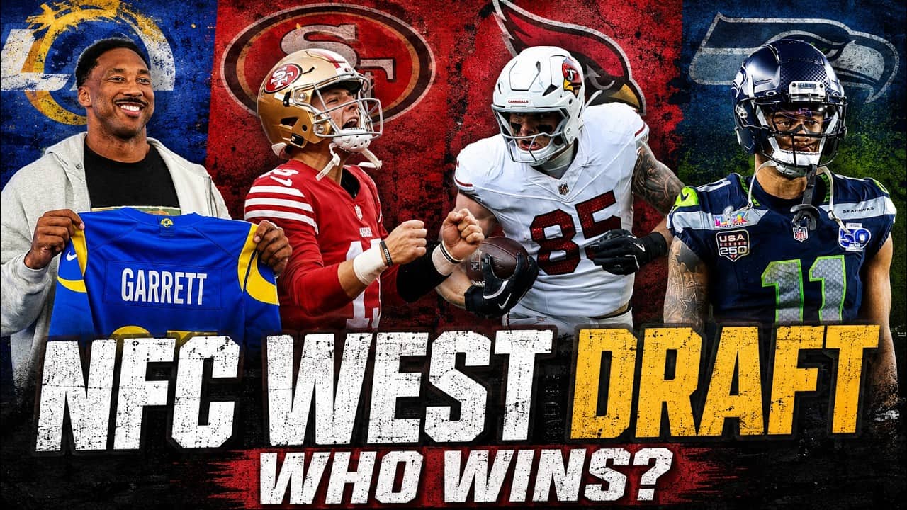 NFC West Draft Competition: 49ers fan vs. Seahawks fan!