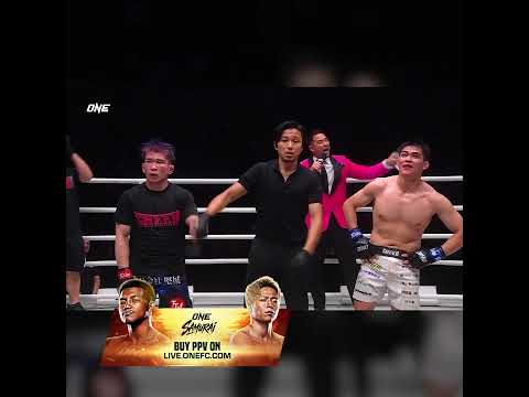 Starting STRONG 💪 Shooto champion Kanata Nagai defeats Pancrase star Atsubo Kambe at ONE SAMURAI 1!