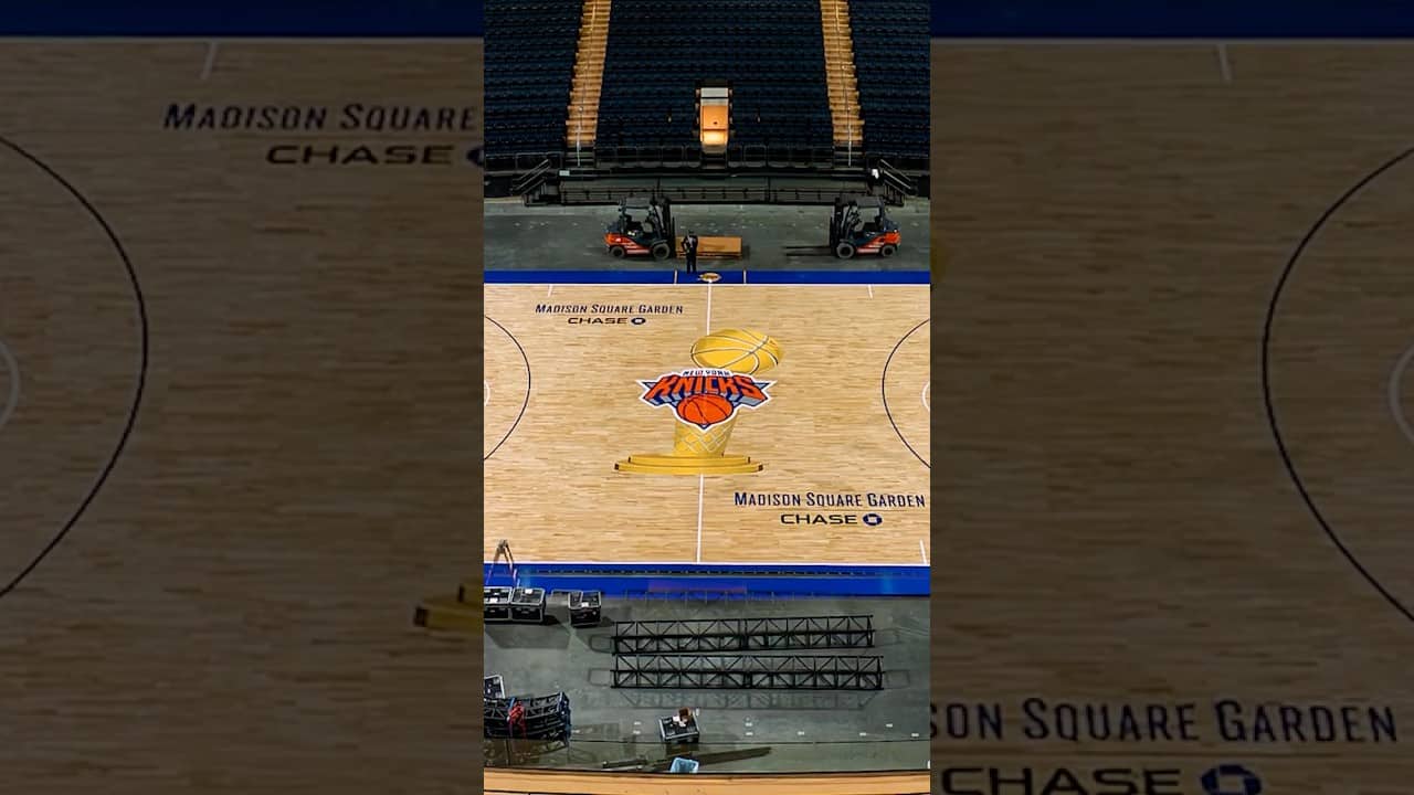 the stage is set. #nba #nyknicks #nbaplayoffs #nbafinals