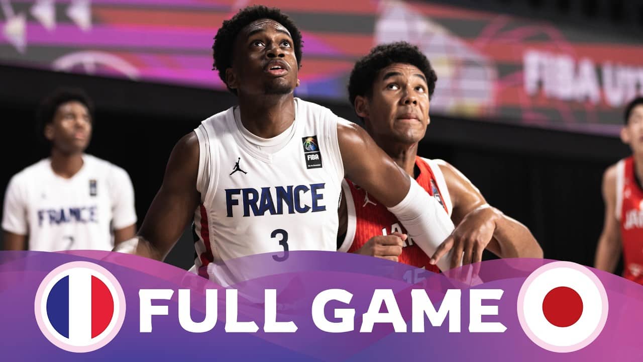 Group Phase | France v Japan | Full Basketball Game | FIBA U17 Basketball World Cup 2026