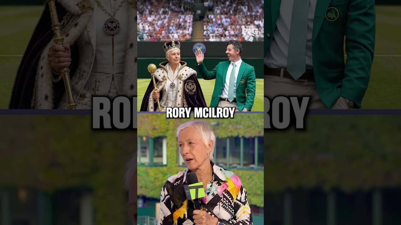Smaller racket heads & club heads? 👀 Listen or watch now ▶️ #tennis #golf #rorymcllroy