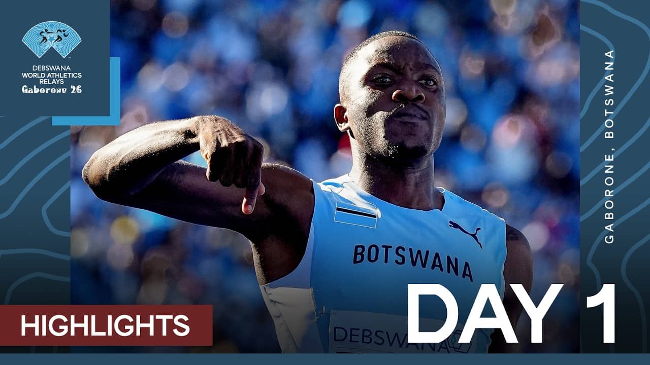 Pure relay emotion in Gaborone - Full Highlights Day 1 | World Athletics Relays 26
