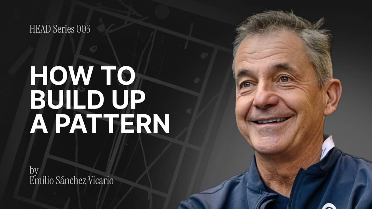 Masterclass #03: How to build up a pattern with Emilio Sánchez Vicario
