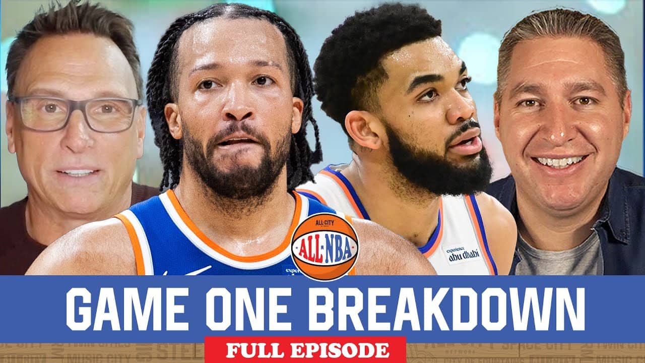 The Knicks COMEBACK to Win Game 1 vs. the Spurs! | ALL NBA PODCAST