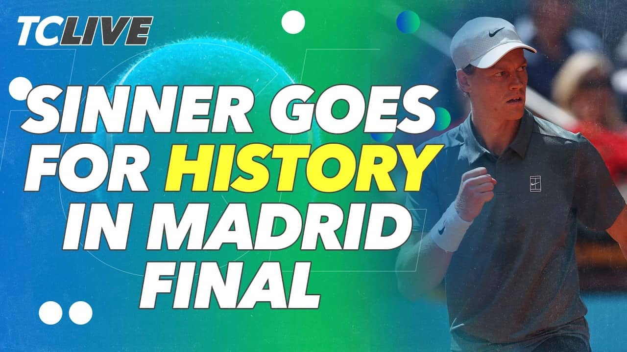 Jannik Sinner is playing for his *5th* straight Masters 1000 title tomorrow 😮‍💨 | TC Live