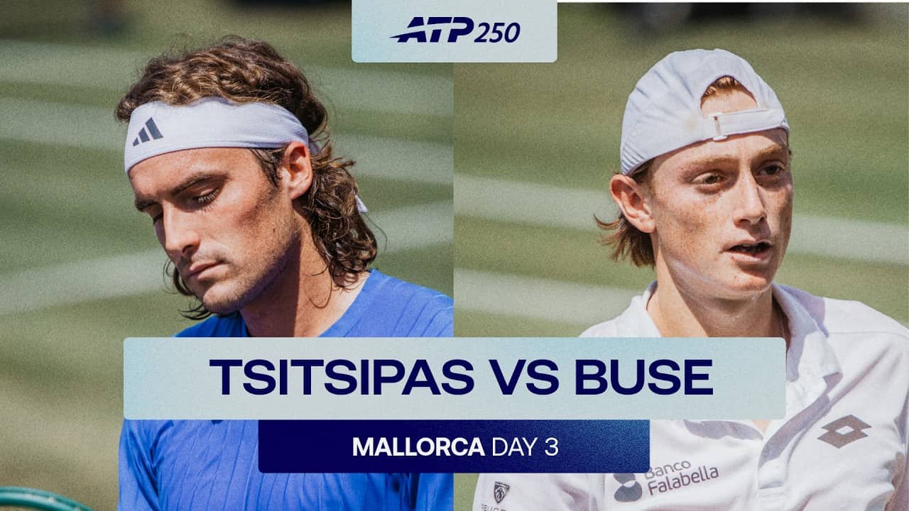 Stefanos Tsitsipas vs. Ignacio Buse Highlights | Mallorca 2026 R1