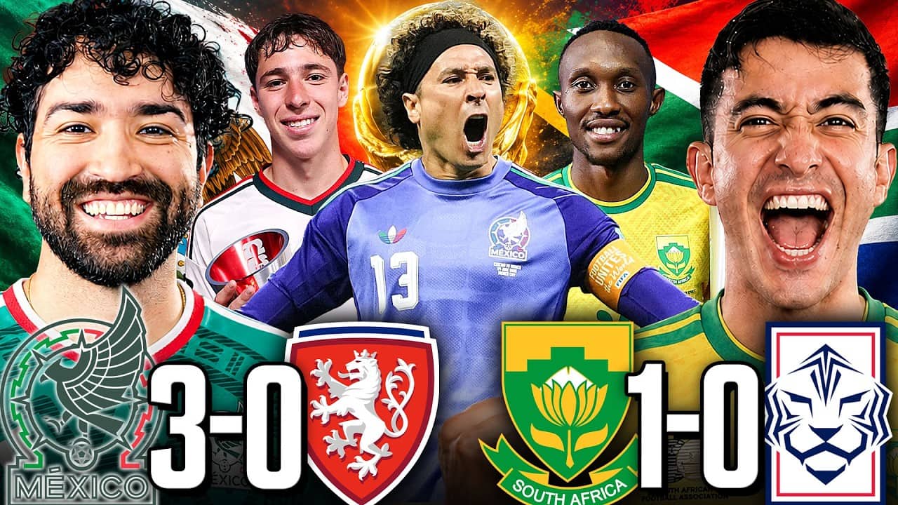 MEXICO UNDEFEATED! 🔥 MEXICO 3-0 CZECH REPUBLIC (REACTION)