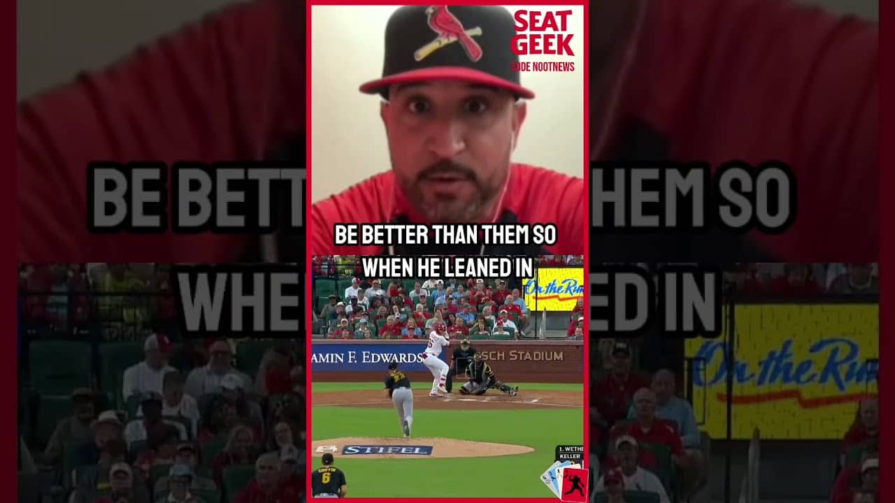 Oli Marmol Wants More Than the Cardinals’ Hot Start #STLCards #Cardinals #MLB #Baseball #Shorts