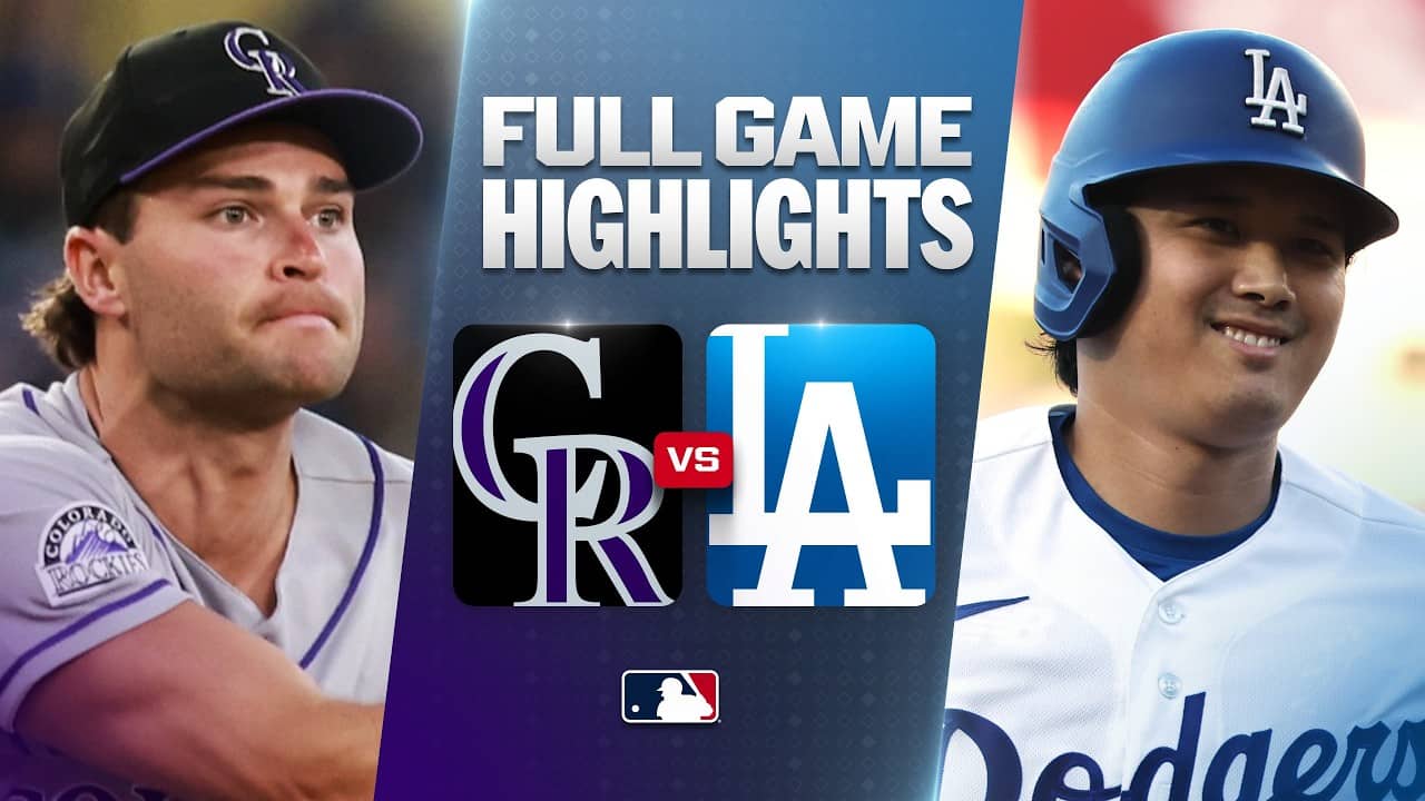 ROCKIES vs. DODGERS: Official Full Game Highlights (July 7) | 2026 MLB Season