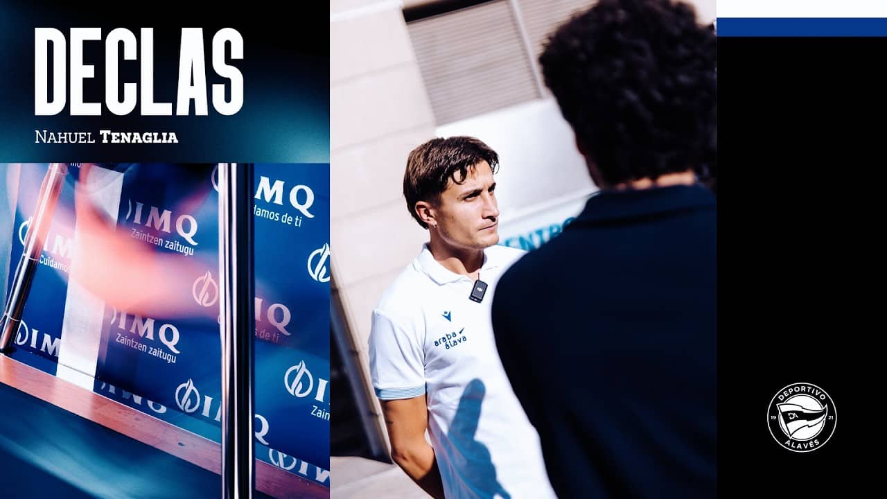Nahuel Tenaglia: "Con muchas ganas de hacer un gran año" | Deportivo Alavés