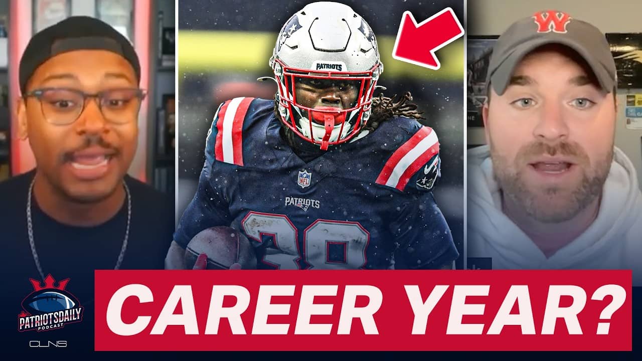 CAREER YEAR Loading for Patriots RB Rhamondre Stevenson? | Patriots Daily