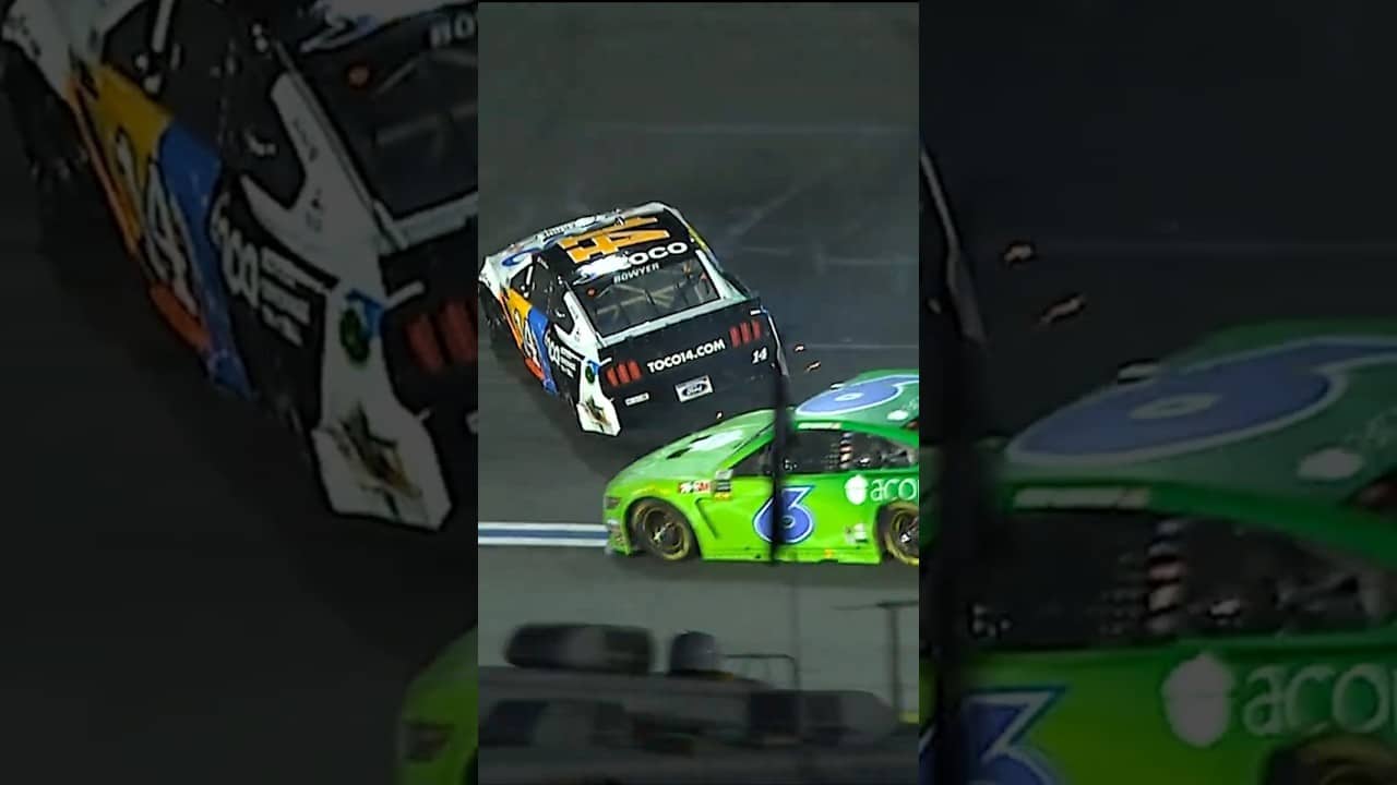 Bowyer went IN on Newman 🤯