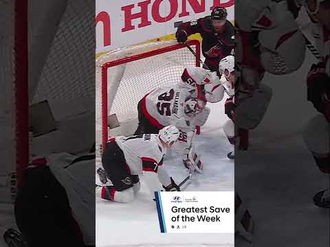 Ullmark robs Hall and Stones Martinook for Greatest Save 🧤