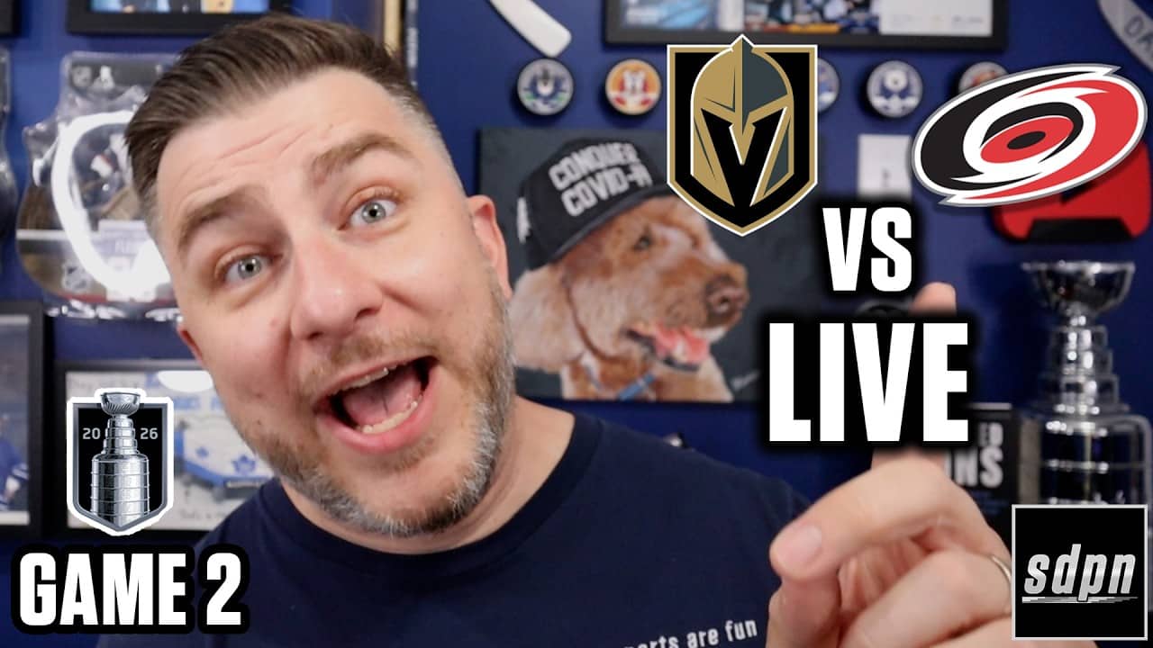 Stanley Cup Final: Golden Knights vs Hurricanes GAME 2 LIVE w/ Steve Dangle