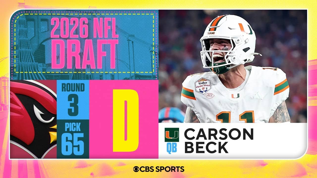 Cardinals select Carson Beck in Third Round | 2026 NFL Draft Grades & Reaction