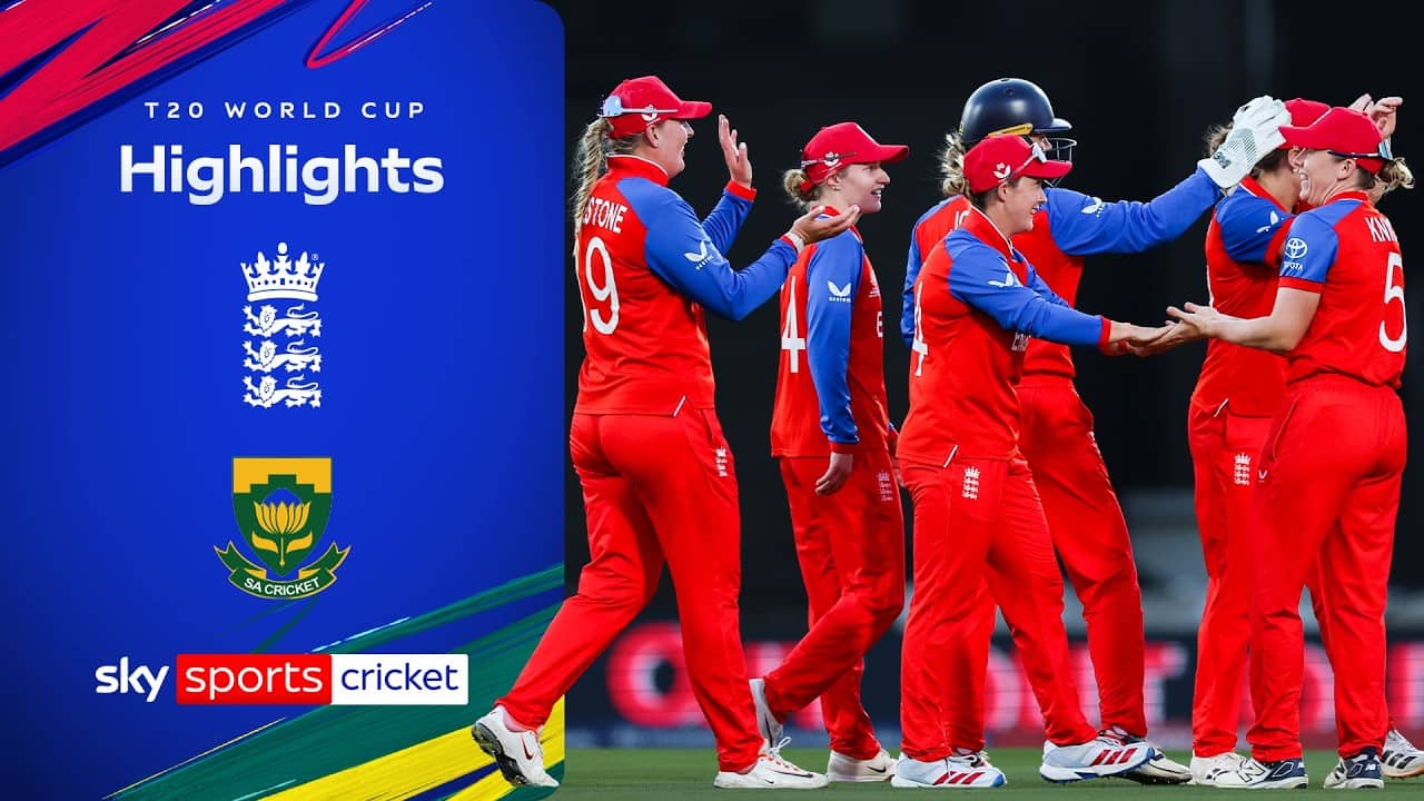 It's coming home?! England beat SA to reach T20 World Cup final 🏆 | Women's T20 World Cup Highlights