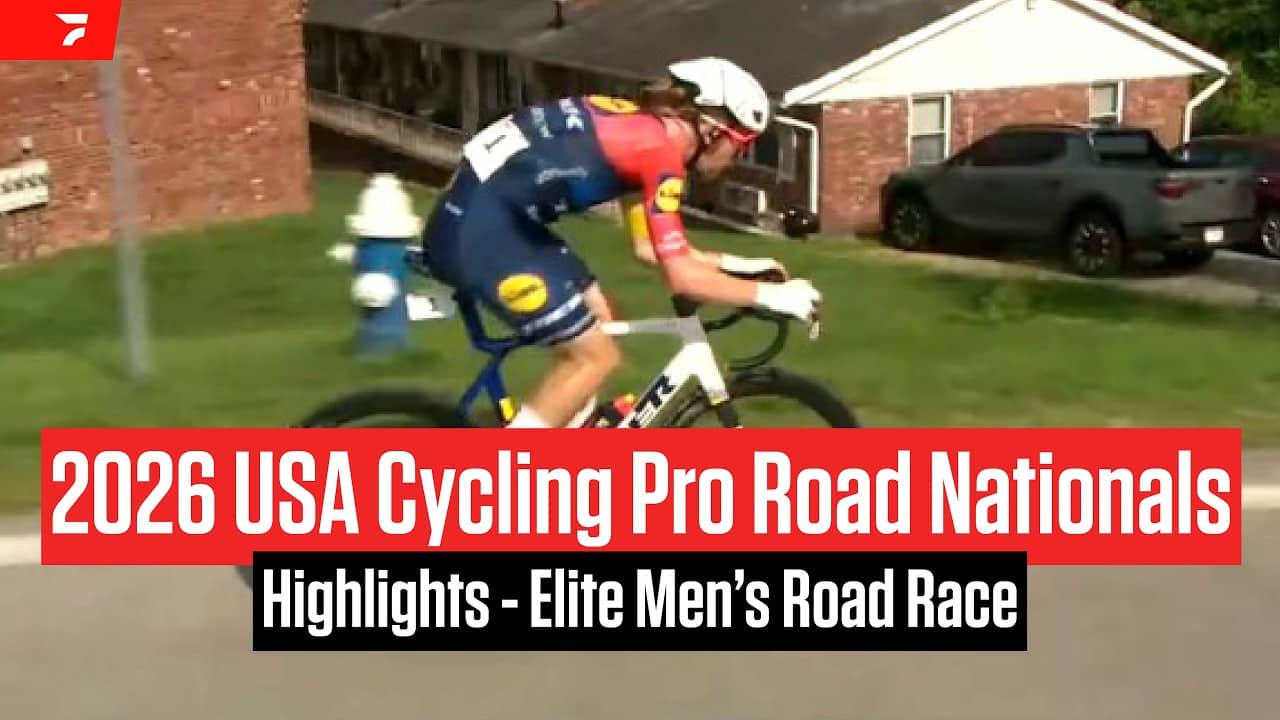 Highlights: 2026 USA Cycling Pro Road National Championships Elite Men's Road Race