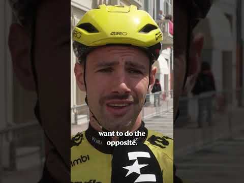 “Cycling is done… with your head. And if it’s not good up there, it’s not good on the pedals!”
