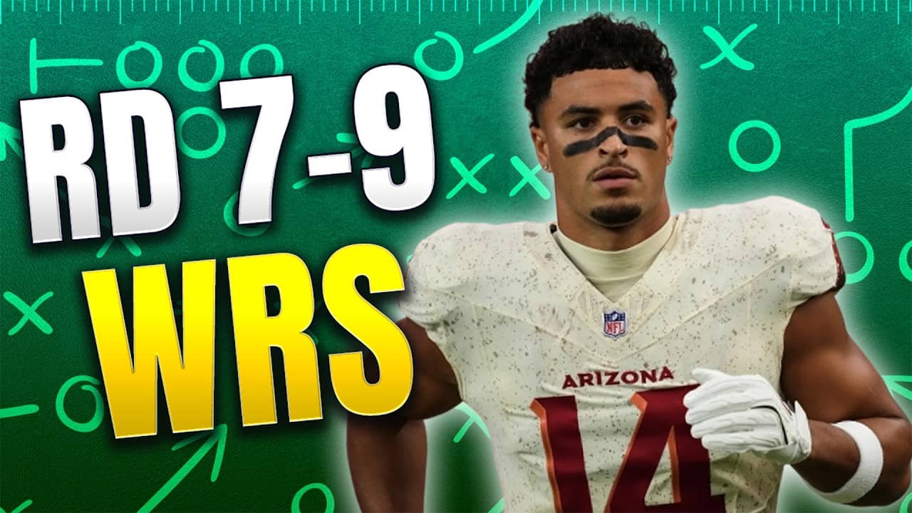 Round 7-9 Wide Receivers: Finding League-Winners! | 2026  Fantasy Football Advice
