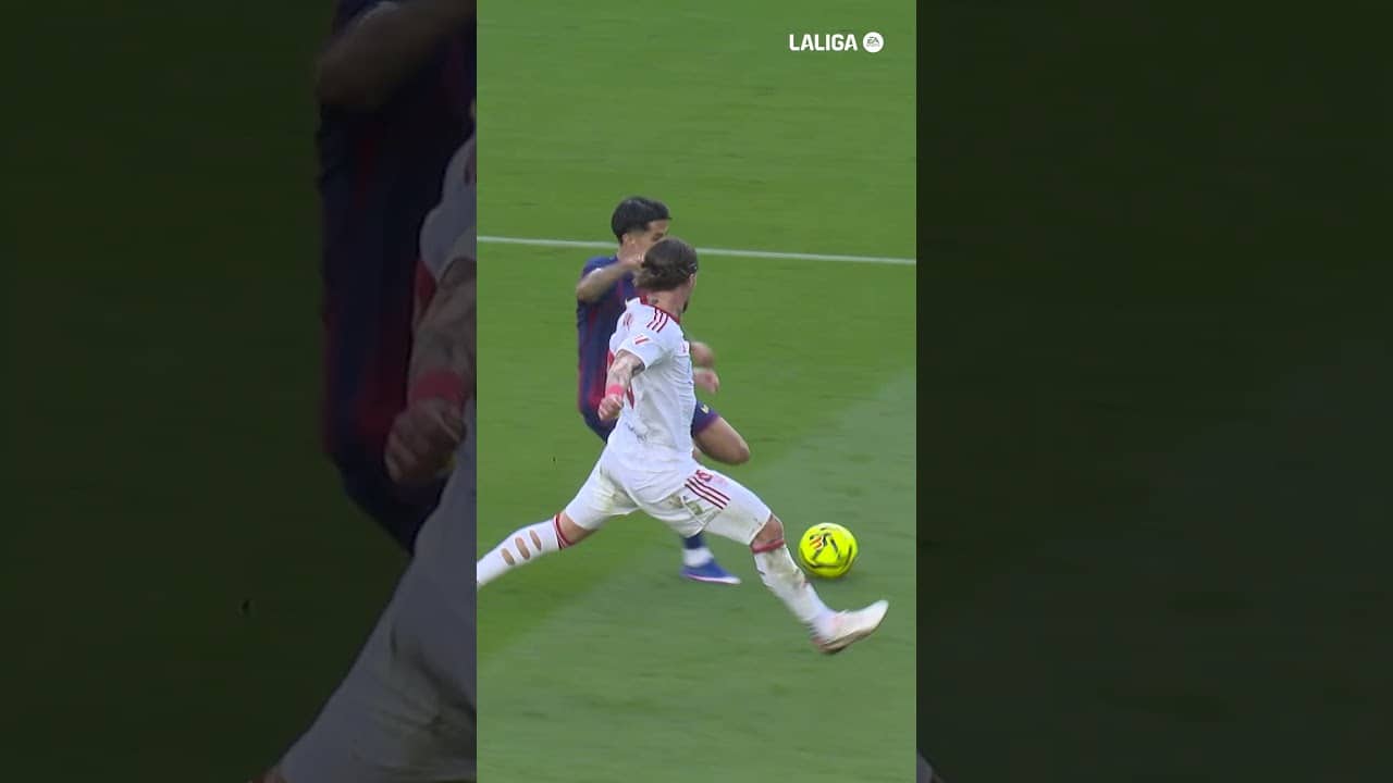 A reminder of João’s quality 🇵🇹 #LaLigaHighlights #shorts #fcbarcelona #worldcup