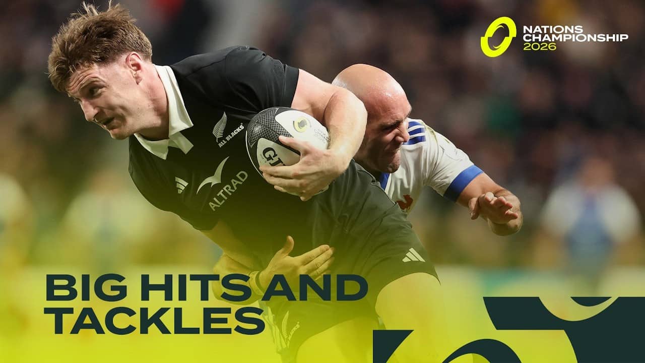 Big Hits & Tackles 🔥 | Nations Championship 2026