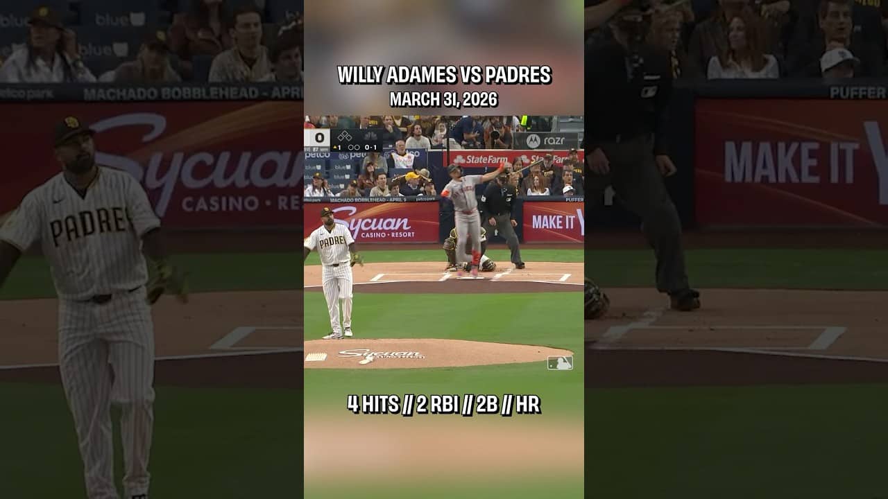 What a game for Willy Adames