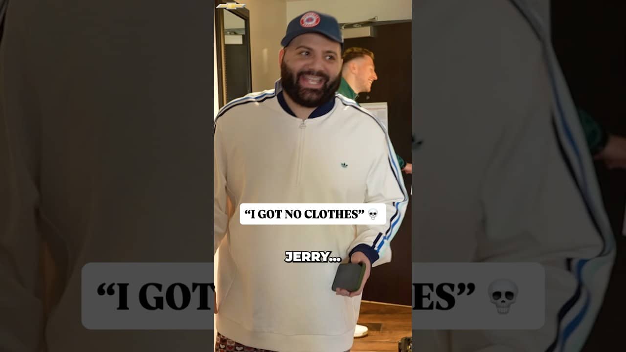 Jersey Jerry grabbed the WRONG BAG at the airport & lost all his clothes 💀 @Chevrolet #Ad