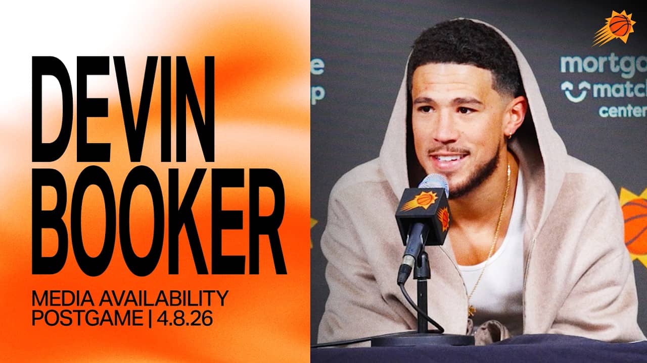 Devin Booker Media Availability | Phoenix Suns | 4-8-26