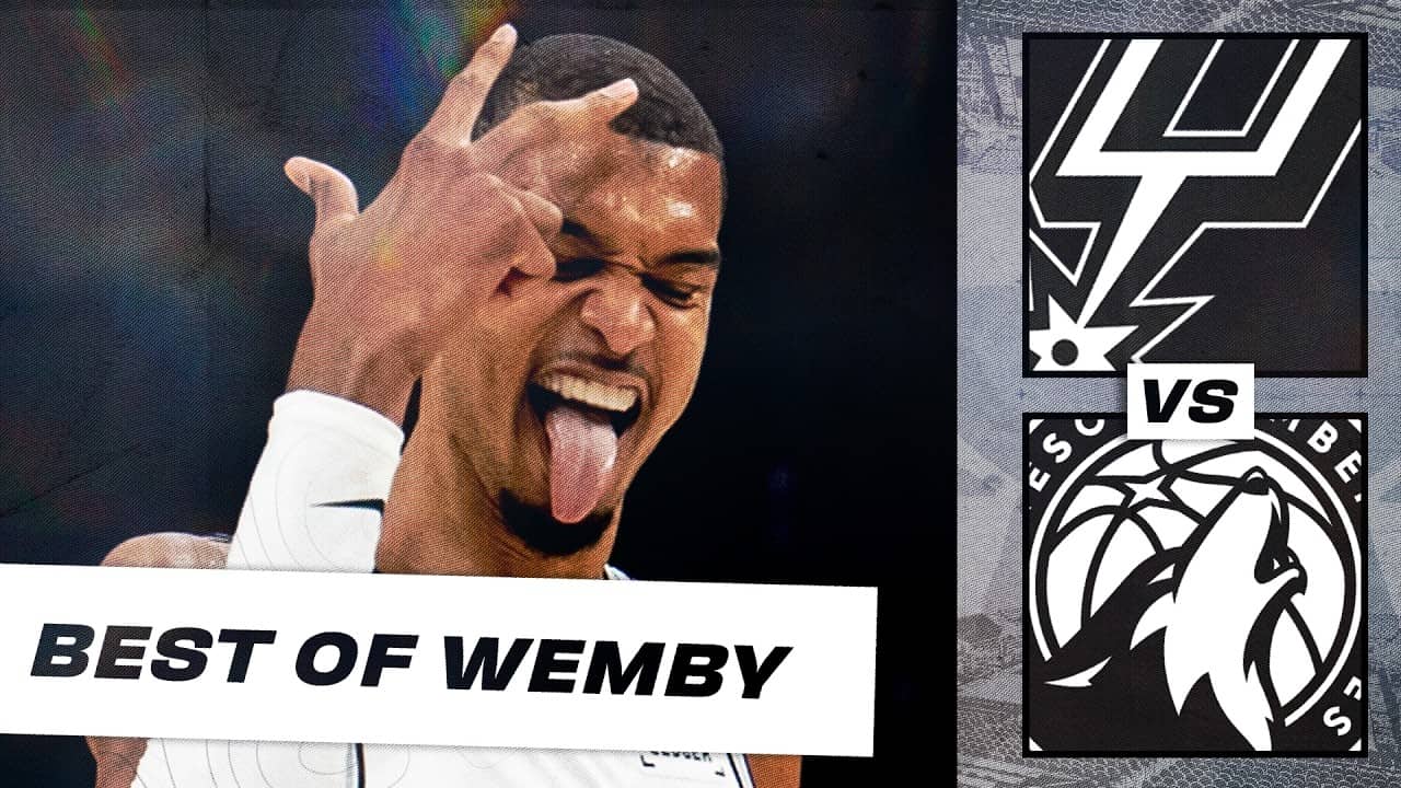 BEST OF WEMBY'S ROUND 2 PLAYOFF SERIES VS MINNESOTA TIMBERWOLVES