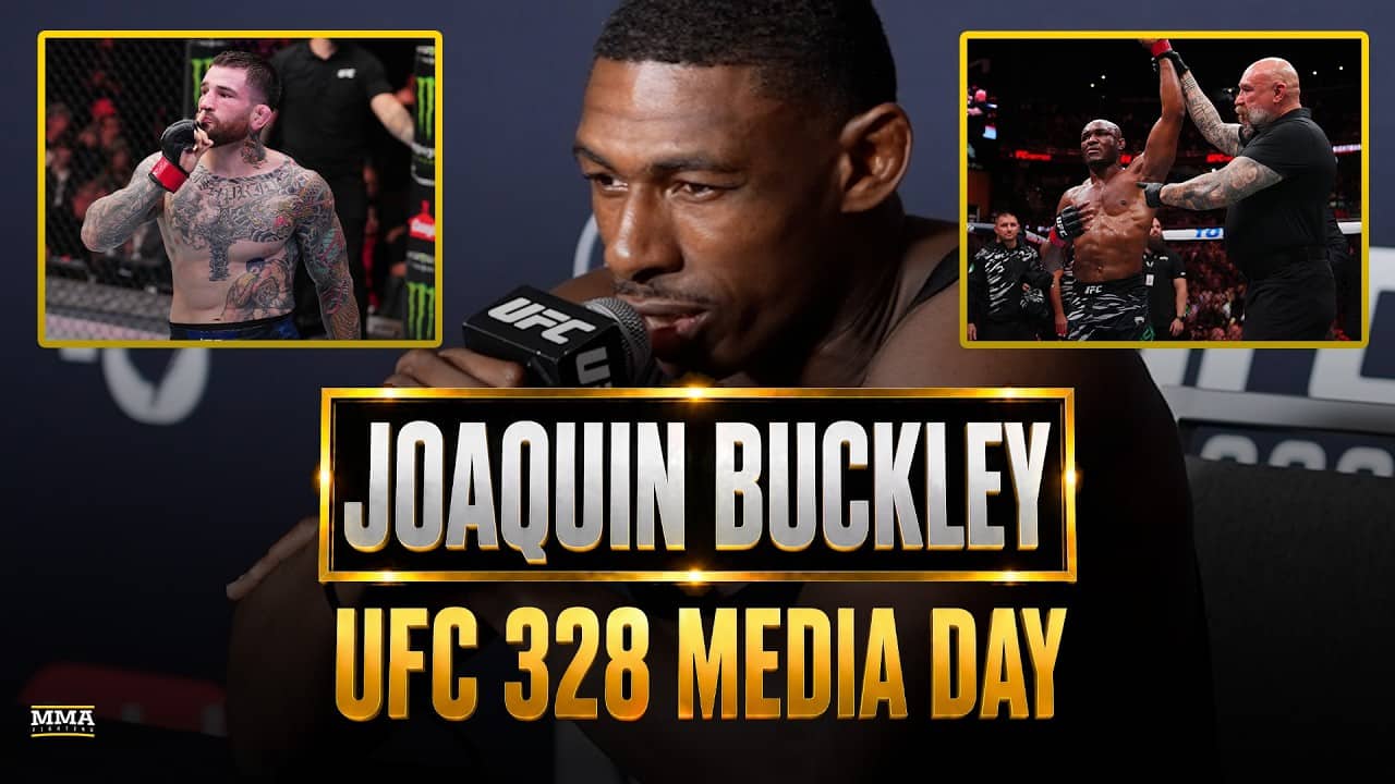Disinterested Joaquin Buckley Previews Sean Brady Fight At UFC 328 | MMA Fighting
