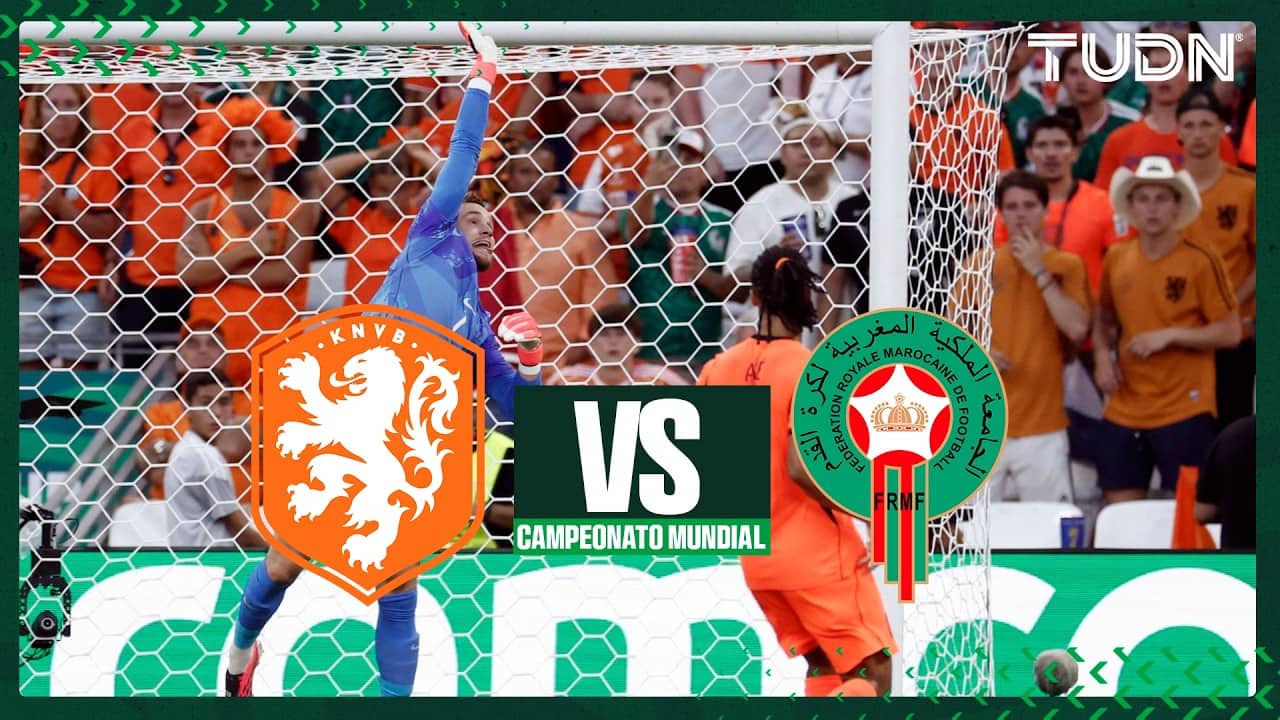 LO MEJOR: Países Bajos vs Marruecos primer tiempo | TUDN